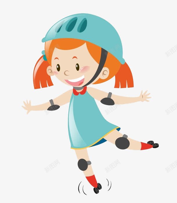 玩滑冰的小女孩png免抠素材_88icon https://88icon.com png图形 png装饰 卡通 小女孩 滑冰鞋 装饰