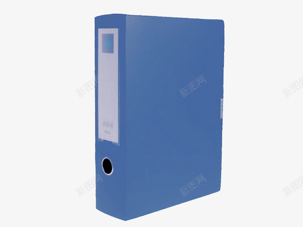 蓝色档案盒png免抠素材_88icon https://88icon.com 一个 塑胶 档案盒 蓝色