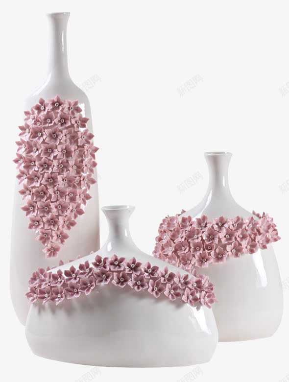 创意质感花卉纹理白色的花瓶png免抠素材_88icon https://88icon.com 创意 白色 纹理 花卉 花瓶 质感