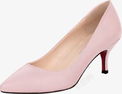 粉色高跟鞋插图素材