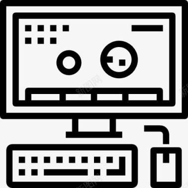 电脑游戏电脑游戏图标图标