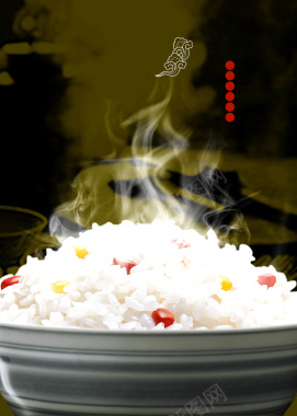 食物食品米饭大米背景