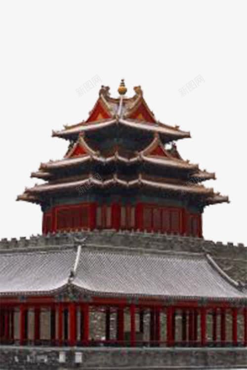 古代古典故宫角楼建筑元素png免抠素材_88icon https://88icon.com 古代 古典 建筑 故宫角楼