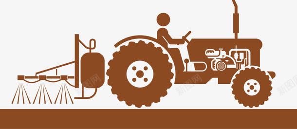 耕作农具设备剪影png免抠素材_88icon https://88icon.com 农活工具 剪影 忙农活 插画 牛 耕田工具