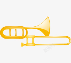 卡通简约乐器装饰海报素材