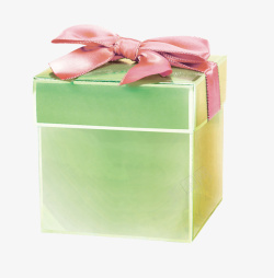 绿色礼物盒素材