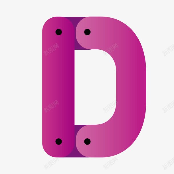 英文字母Dpng免抠素材_88icon https://88icon.com 创意 大写字母D 学习 紫色 艺术字 英文