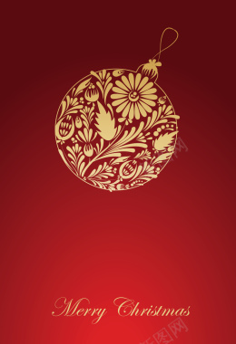 圣诞礼花球球纹理海报背景矢量图背景
