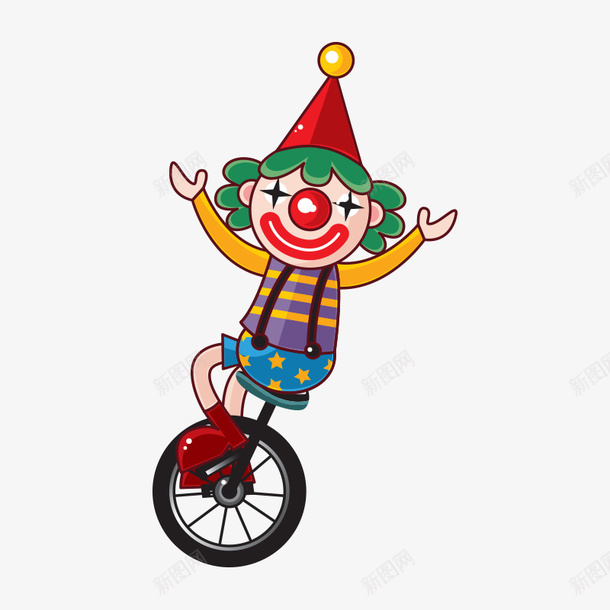 单车小丑png免抠素材_88icon https://88icon.com joker 卡通 卡通杂技小丑 小丑 杂技 独轮车