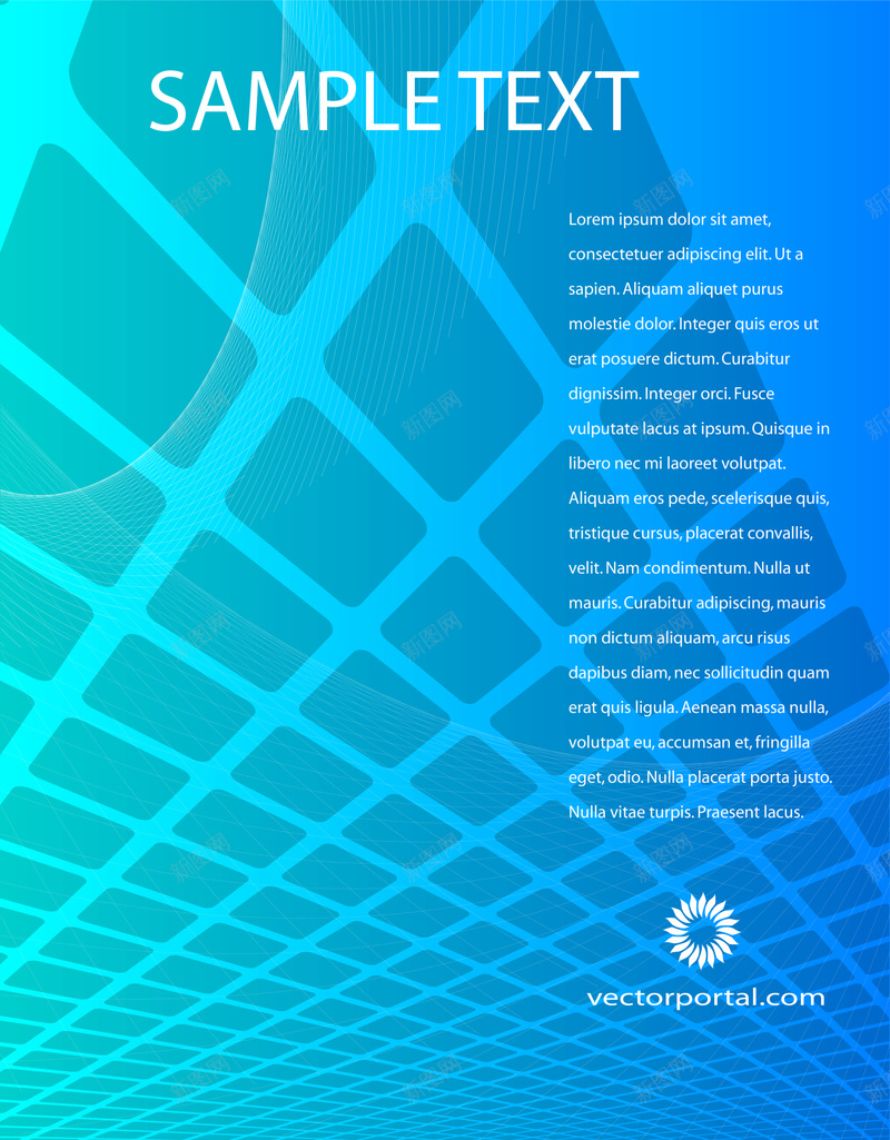 矢量科技线条蓝色背景ai设计背景_88icon https://88icon.com 动感 海报背景 烟雾 矢量素材 空间感 线条 网状 背景 矢量图