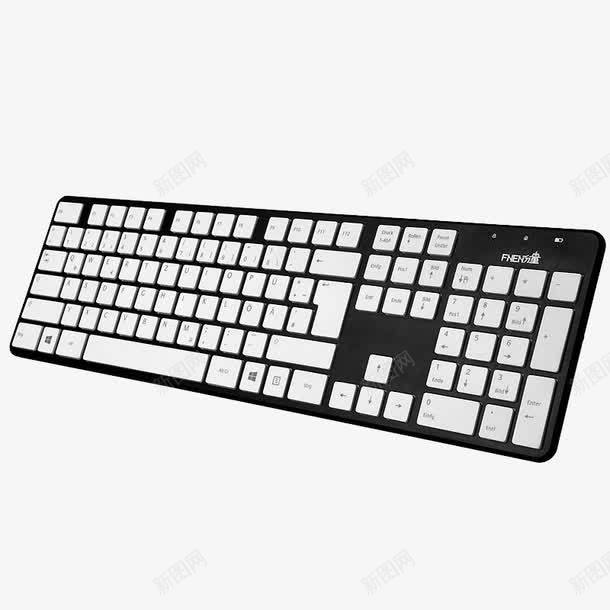 黑白键盘png免抠素材_88icon https://88icon.com 产品实物 创意键盘 电脑外设 电脑键盘 笔记本键盘 输入键盘 键盘