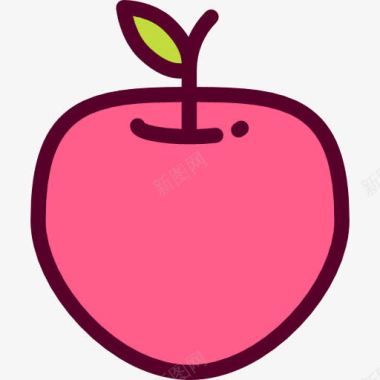 水果矢量苹果图标图标
