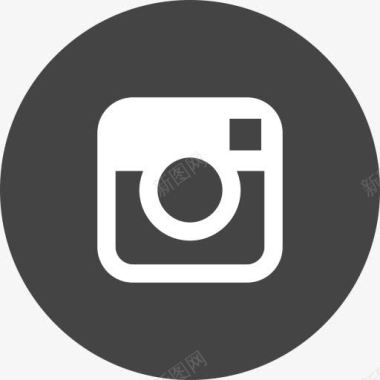 社交软件介绍圈Instagram社交媒体的图标图标