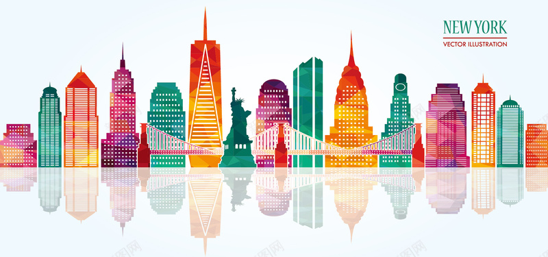 几何炫彩城市newyork矢量图ai设计背景_88icon https://88icon.com newyork 几何 城市 扁平 海报banner 渐变 炫彩 纽约 矢量图