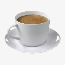 棕色咖啡盘子浓缩咖啡素材