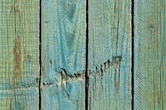 蓝色复古木板背景背景