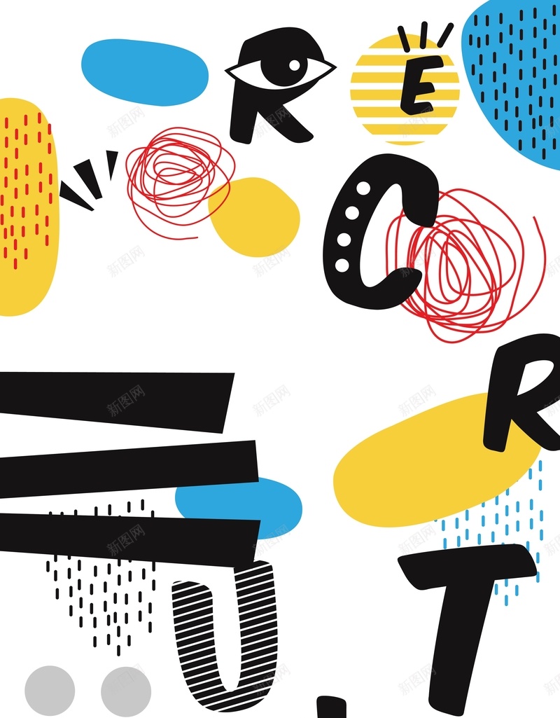 彩色不规则圆形上的字母背景矢量图ai设计背景_88icon https://88icon.com AI 不规则 卡通 字母 彩色 欢喜 海报 矢量素材 背景 高清背景设计图 矢量图