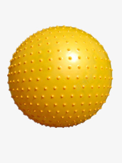 黄色刺球素材