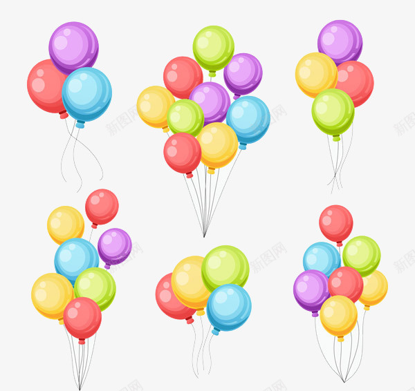 卡通彩色气球之一png免抠素材_88icon https://88icon.com 儿童节 六一 卡通 抓气球的熊 气球 气球墙