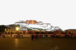 西藏布达拉宫八素材