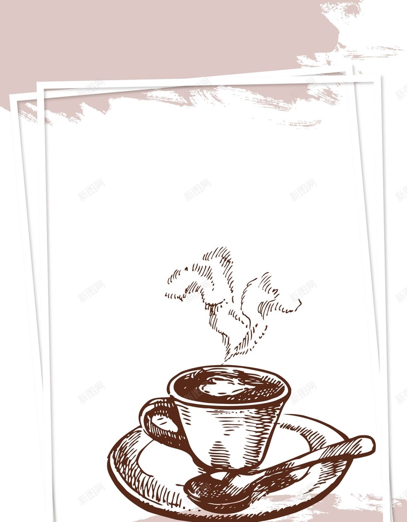 卡通手绘休闲西餐厅咖啡海报矢量图ai设计背景_88icon https://88icon.com 下午茶 休闲 卡通 咖啡 手绘 海报 西餐厅 矢量图