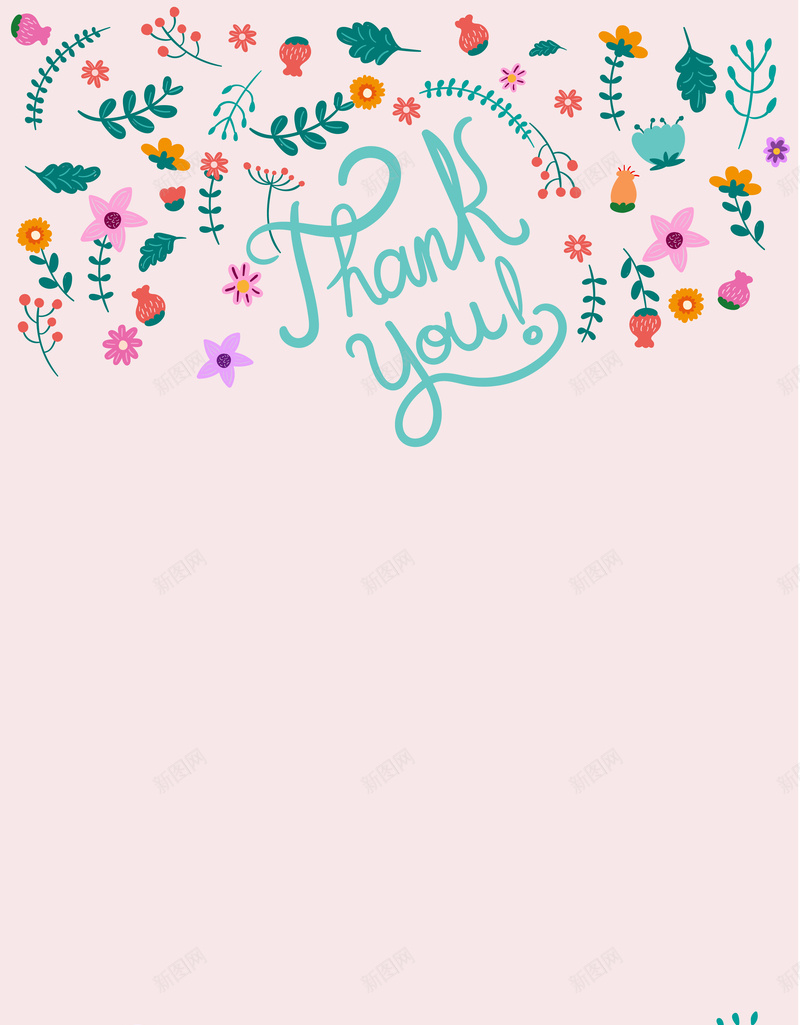 卡通花卉感恩卡海报背景矢量图ai设计背景_88icon https://88icon.com 卡片 卡通 开心 感恩卡 感恩节 手绘 矢量 童趣 花卉 花环 矢量图