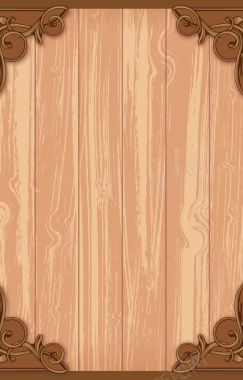 古典木板背景矢量图背景