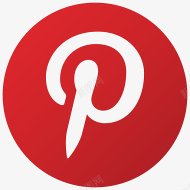 标志销Pinterest社会社会图标图标