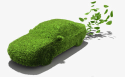 绿色车型循环环保素材