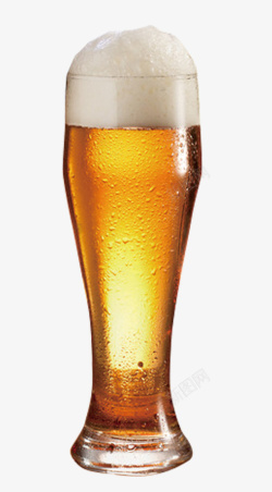 酒水背景装满啤酒的啤酒杯高清图片