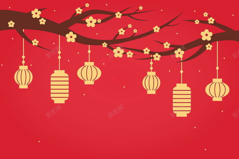 红色喜庆灯笼新年背景矢量图ai设计背景_88icon https://88icon.com 喜庆 喜庆素材 喜庆红色 新年 灯笼 灯笼素材 灯笼背景 素材 红色 红色素材 矢量图