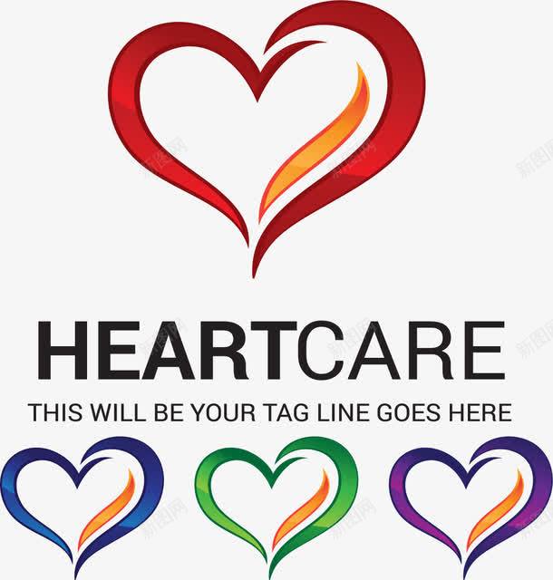 心脏健康保护标志png免抠素材_88icon https://88icon.com 健康 心脏 心脏病防护 标志设计