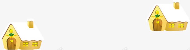 扁平风格创意合成黄色的卡通小房子png免抠素材_88icon https://88icon.com 创意 卡通 合成 房子 扁平 风格 黄色