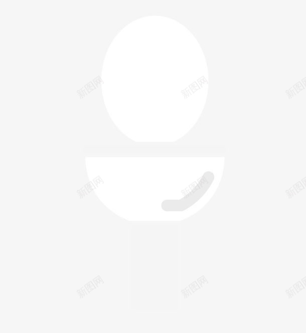 白色马桶png免抠素材_88icon https://88icon.com 家具 白色 装潢 马桶