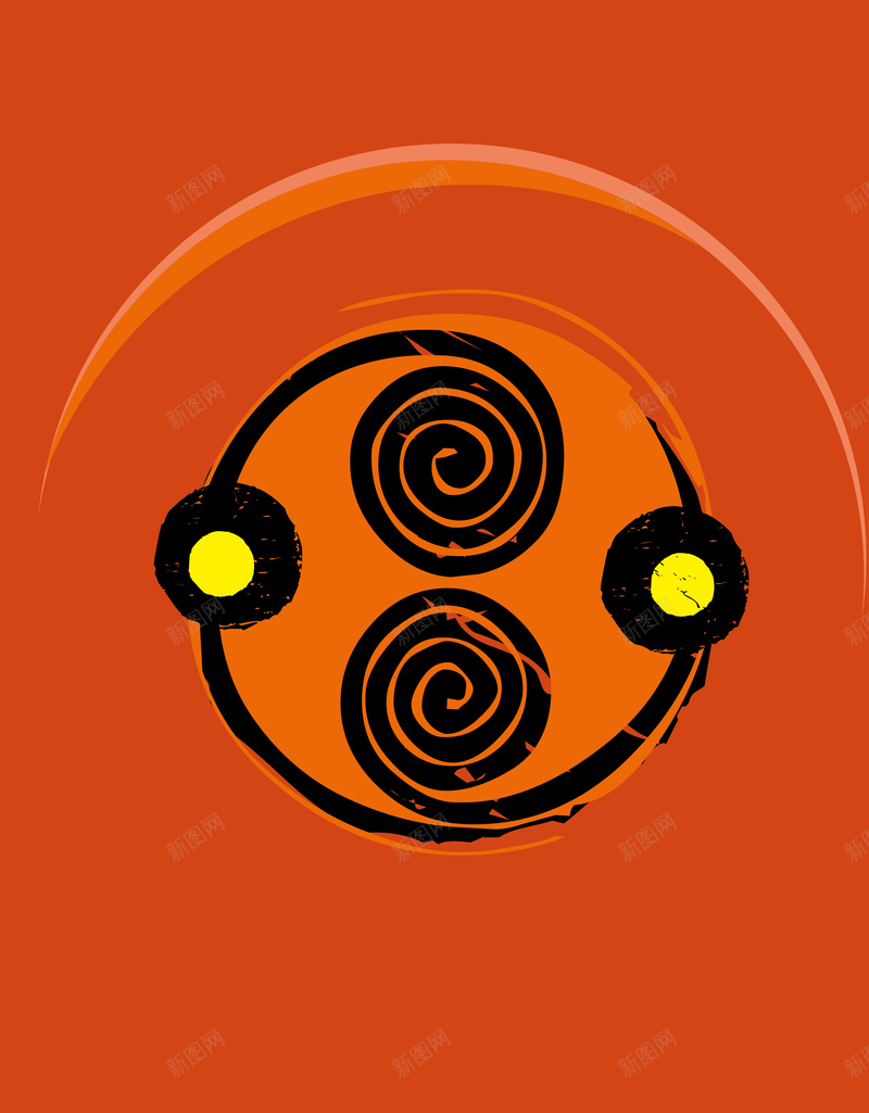 圆形花纹旋转橙色背景矢量图ai设计背景_88icon https://88icon.com 圆形 圆形背景 旋转 橙色背景 素材背景 背景 背景橙色 背景素材 背景花纹 花纹 花纹背景 矢量图