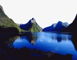 新西兰米尔福德峡湾景点素材