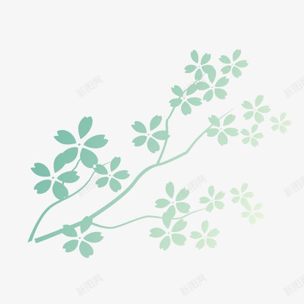 花瓣的绘制底纹png免抠素材_88icon https://88icon.com 底纹 绘制 绿色 花瓣 花瓣的绘制底纹
