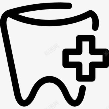 医疗心电图牙医图标图标