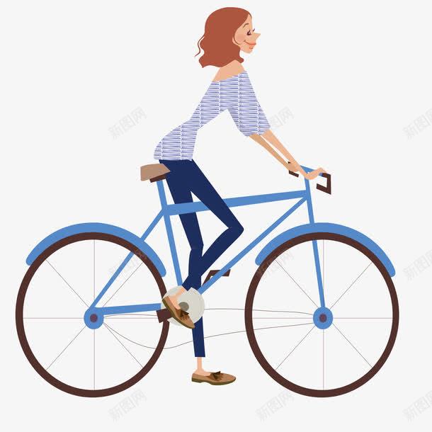 骑自行车的美女png免抠素材_88icon https://88icon.com 兜风 美女 自行车