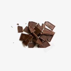 黑巧克力元素素材