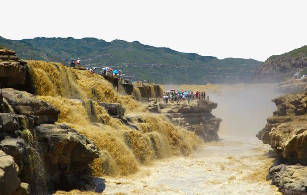 旅游景区黄河壶口瀑布png免抠素材_88icon https://88icon.com 旅游景区 景区 著名景点 黄河壶口瀑布