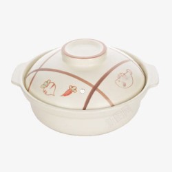 高耐绘砂锅陶瓷炖锅素材