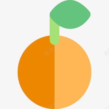 橙色PNG橙色图标图标
