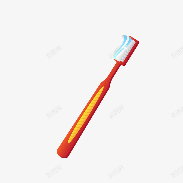 手绘红色牙刷矢量图eps免抠素材_88icon https://88icon.com png免抠图 保护牙齿 创意 卡通 手绘 时尚 牙刷 红色 矢量图