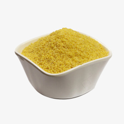 黄小米有机小米实物素材