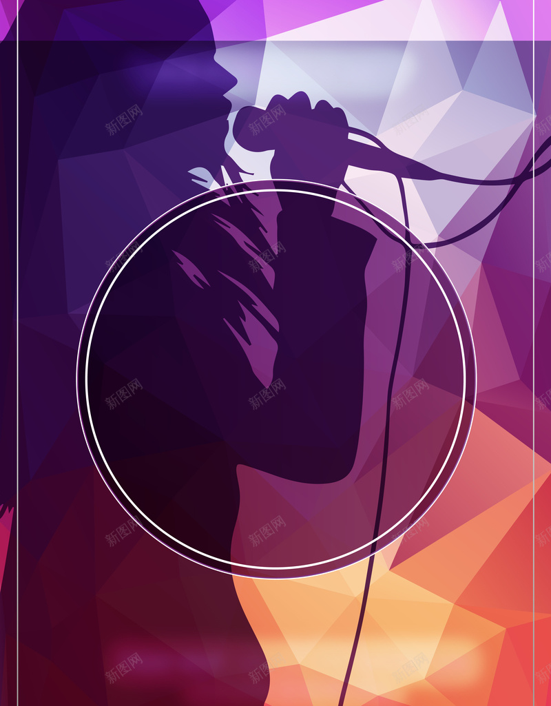 现代西式的酒吧音乐会所广告背景矢量图ai设计背景_88icon https://88icon.com 会所 歌厅 歌唱 歌舞 素材 紫色 背景 话筒 选秀 酒吧 音乐 矢量图