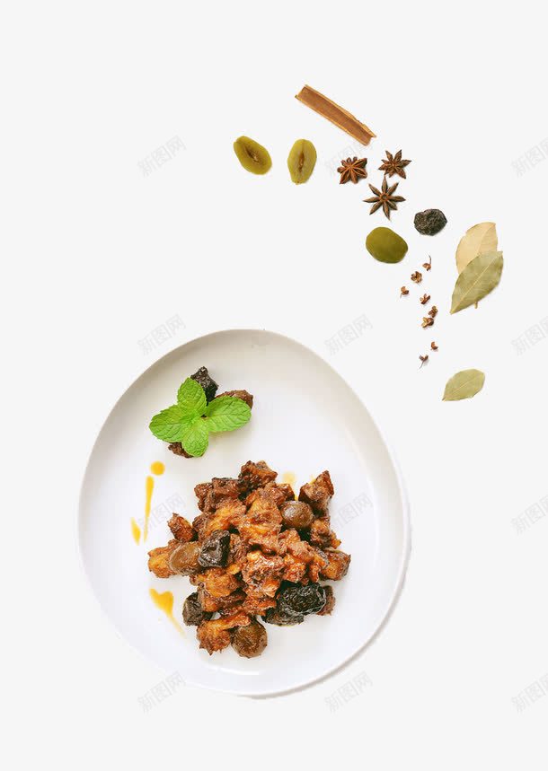 糖醋排骨png免抠素材_88icon https://88icon.com 产品实物 家常菜 小吃 热食