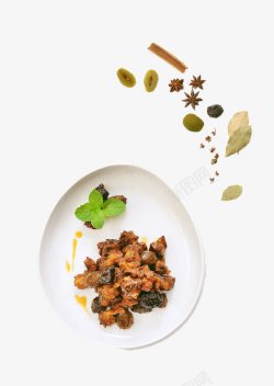 热食糖醋排骨高清图片