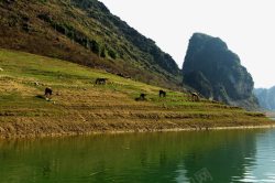 广西百色浩坤湖风景素材