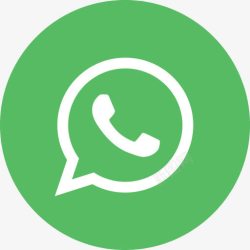 平的WhatsApp缪平的社会图标高清图片